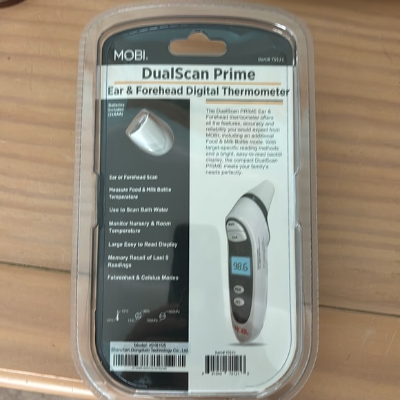 MOBI DualScan Prime ear and forehead digital thermometer - Picture 2 of 2